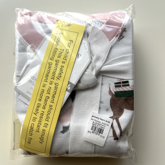 Pottery Barn Kids Heritage Organic Pajama Set - Picture 4 of 4